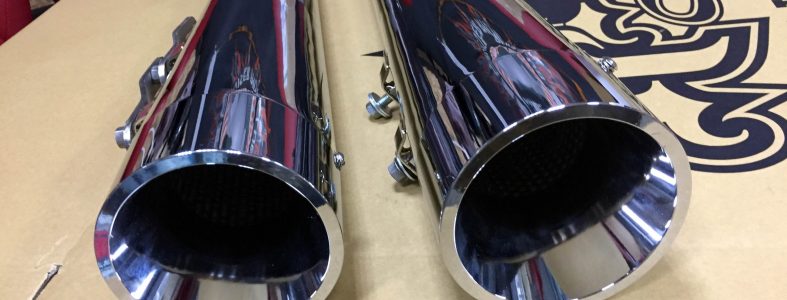 “NEW” REVO MEGA 4″ Slip-On Mufflers! IMG_0880